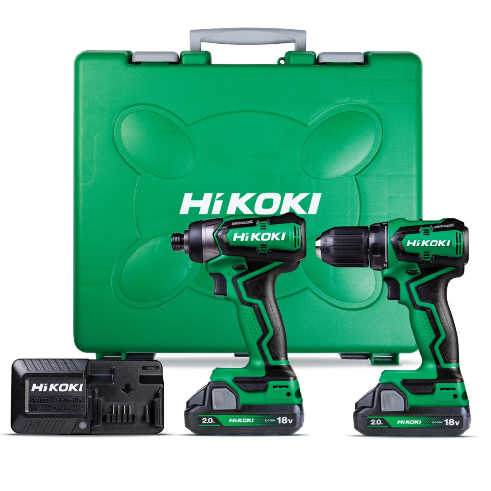 HiKOKI 18V Drill & Impact Driver Combo Kit