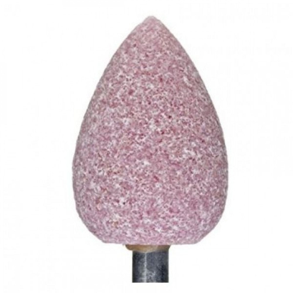B42 Mounted Point PA80Q Pink Aluminium Oxide 3mm Shank For Steel & Iron