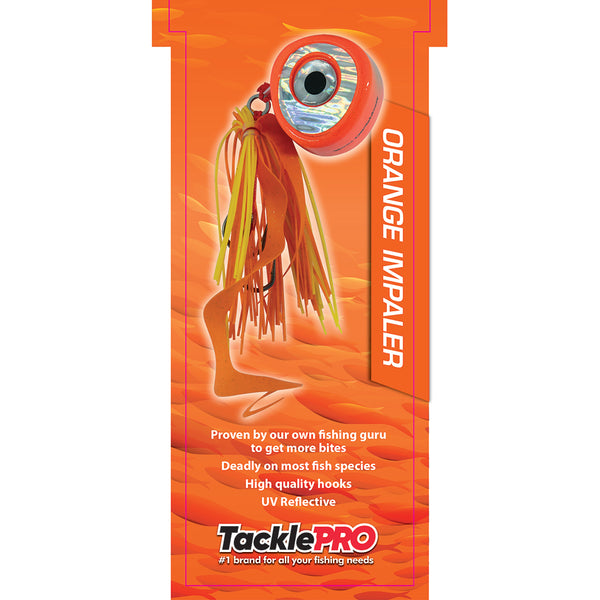 Tacklepro Kabura Lure 100Gm - Orange Impaler