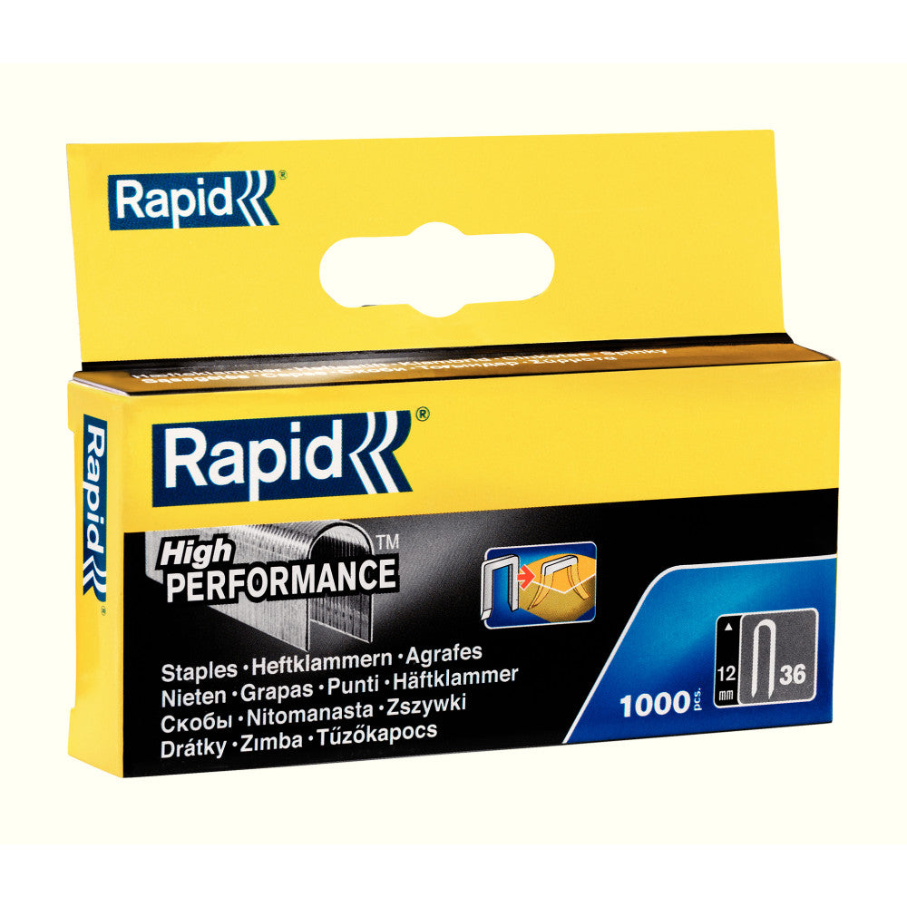 Rapid Staples 36/12 Mini 1000pcs