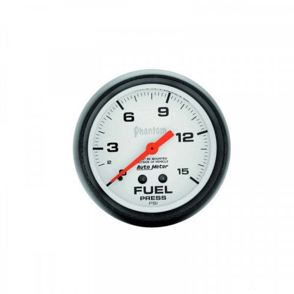AutoMeter Phantom Fuel Pressure 0-15psi
