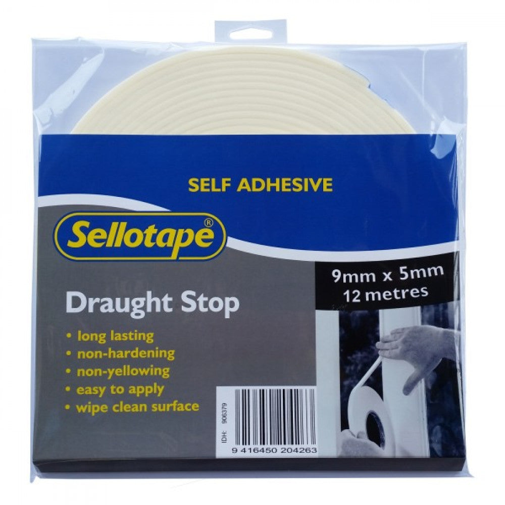 Sellotape 5500 Draught Stop 5mmx9mmx12m x 1
