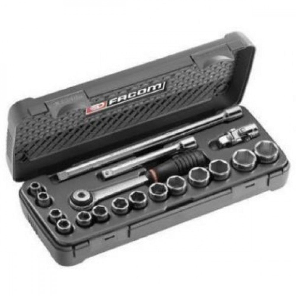 Socket Set 3/8"Dr 8-22mm 18Pce Facom J.161-2P6