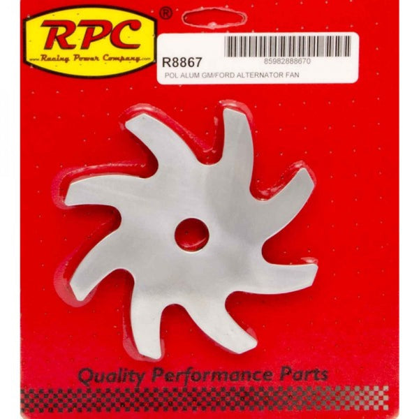 RPC Alternator Pulley Fan GM & Ford #R8867