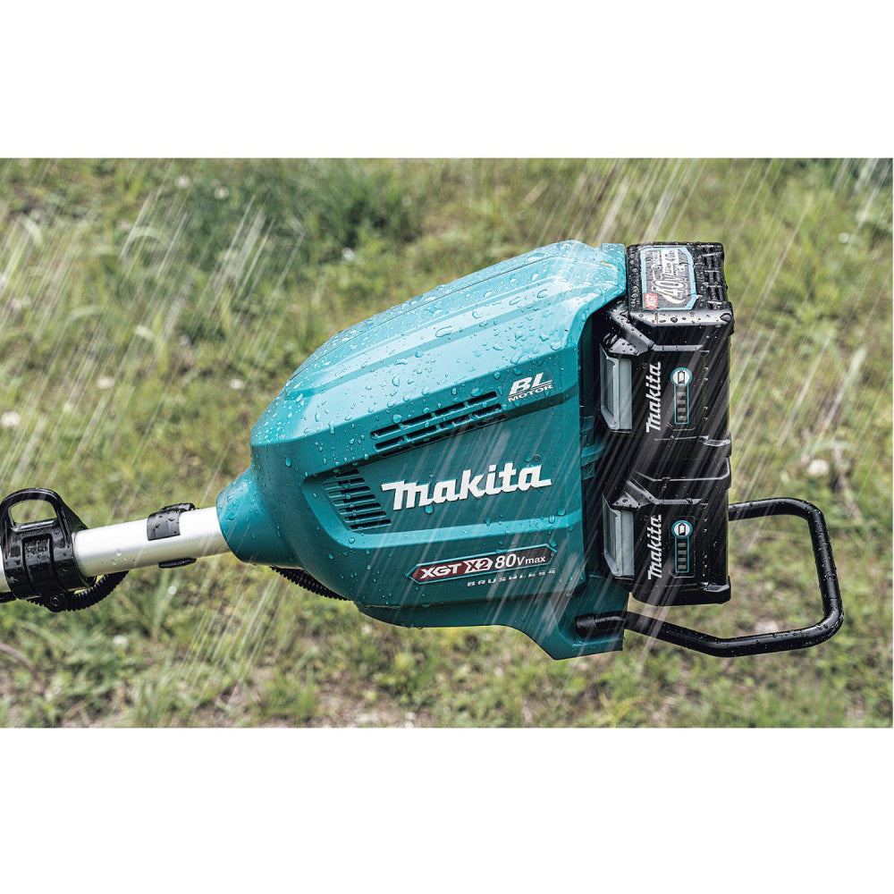 MAKITA 80Vmax (40Vx2) XGT Brushless Bike Handle Brush Cutter - KIT