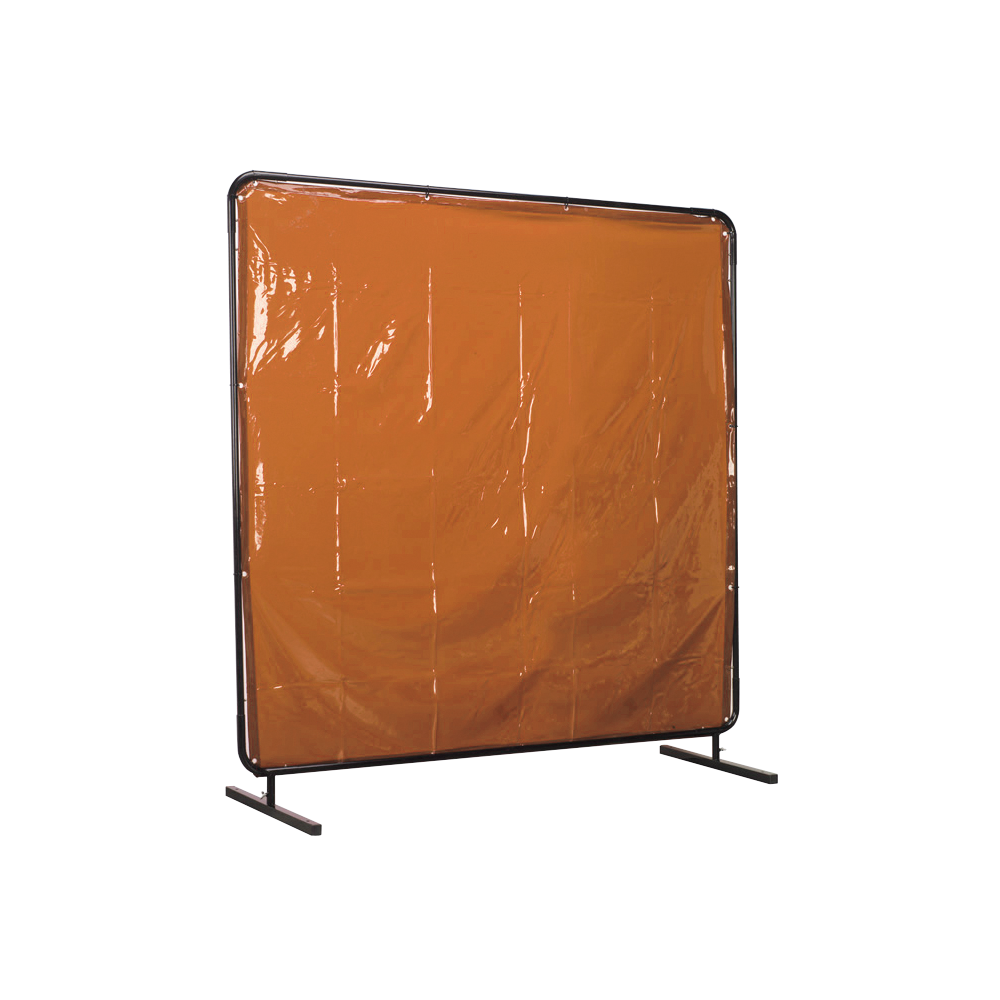 Welding Screen C/w Frame - Orange