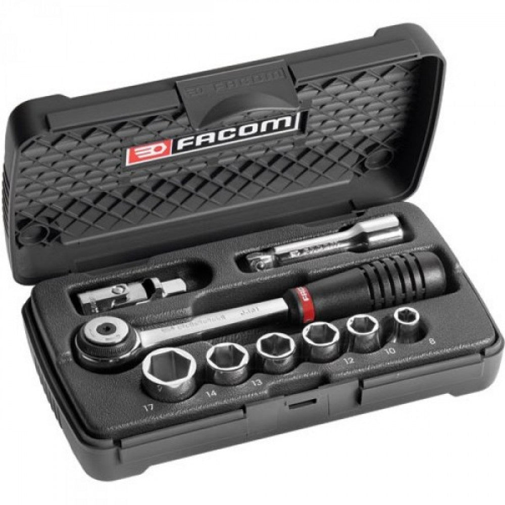 Facom J.1PB 3/8"Drive Socket Set 9Piece
