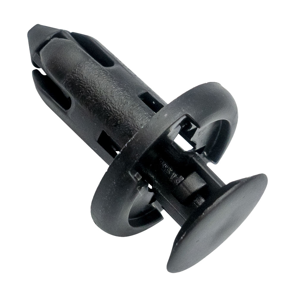 Gti Push Rivet Matte Black 17.7mm x 28mm, 8.5mm Hole (30 Pack)