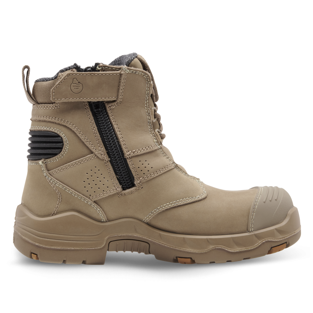 Bennu Pro 6 Womans Work Boot (Stone)