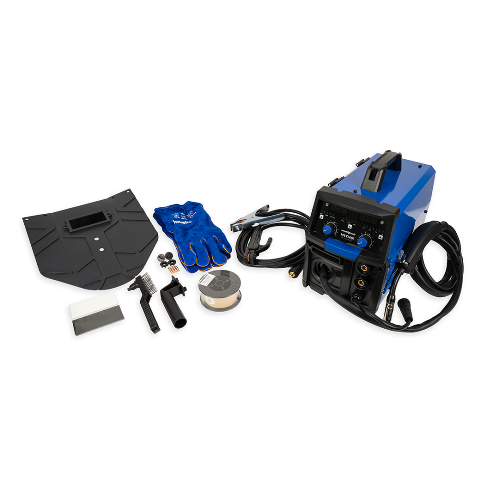 Weldtech 140A Gas/Gasless MIG/TIG/ARC Welder