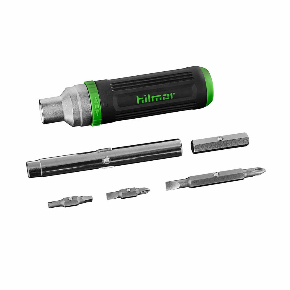 Hilmor 1891259 Ratcheting 9 in 1 Multi-Tool