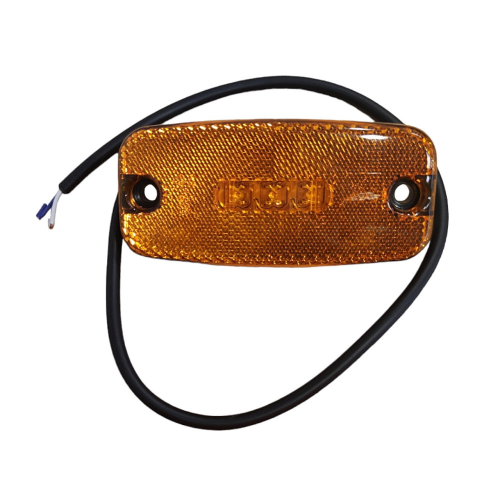 Light Led Marker Amber 100x50