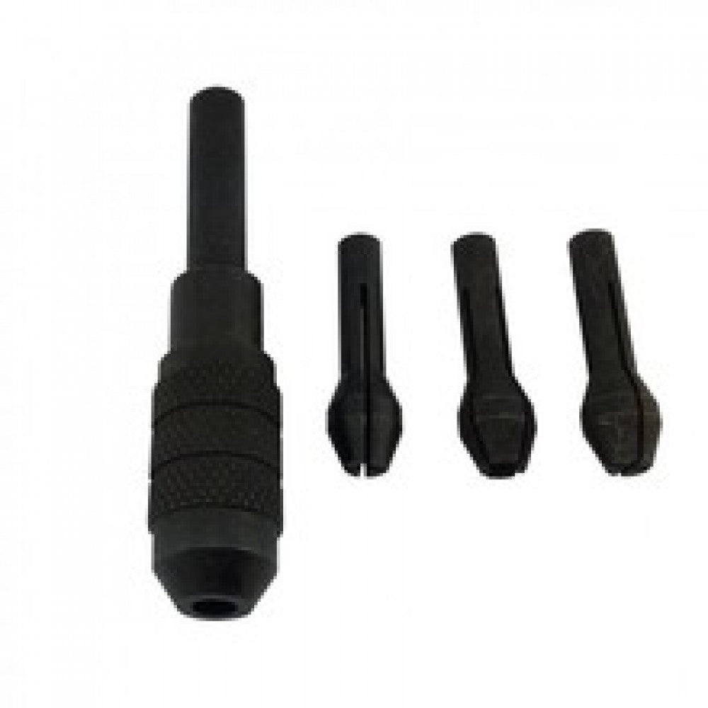 #160 Pin Chuck 0.25-2.5mm C/w 3 Collets Eclipse G160