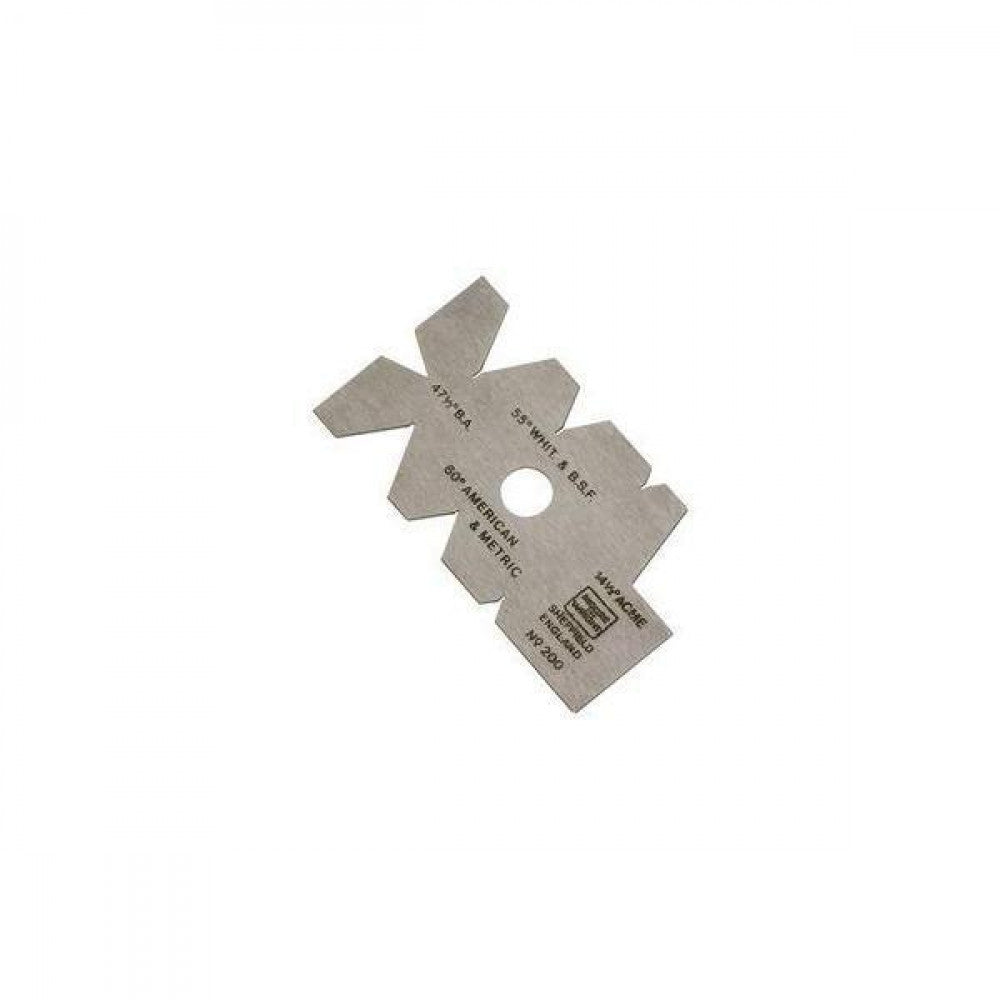 Screw Cutting Gauge Standard Metric And Imperial Thread Forms #200 Eclipse