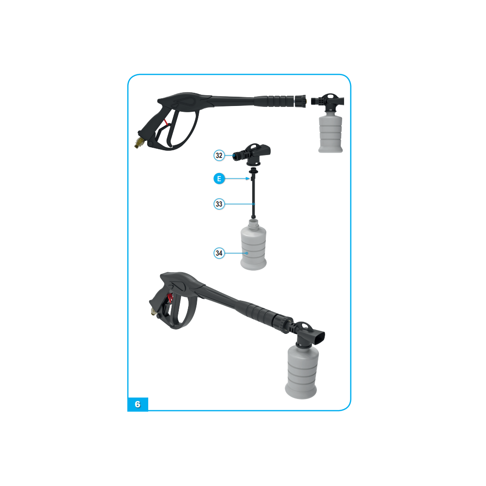 Hot Electric Pressure Cleaner 2,030psi @ 7 L/min