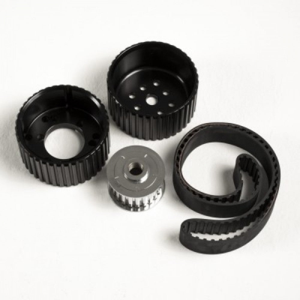 AFTERBURNER Gilmer Drive Kit Short 39" Length, 1.5" Wide Belt- Black#SM351BK