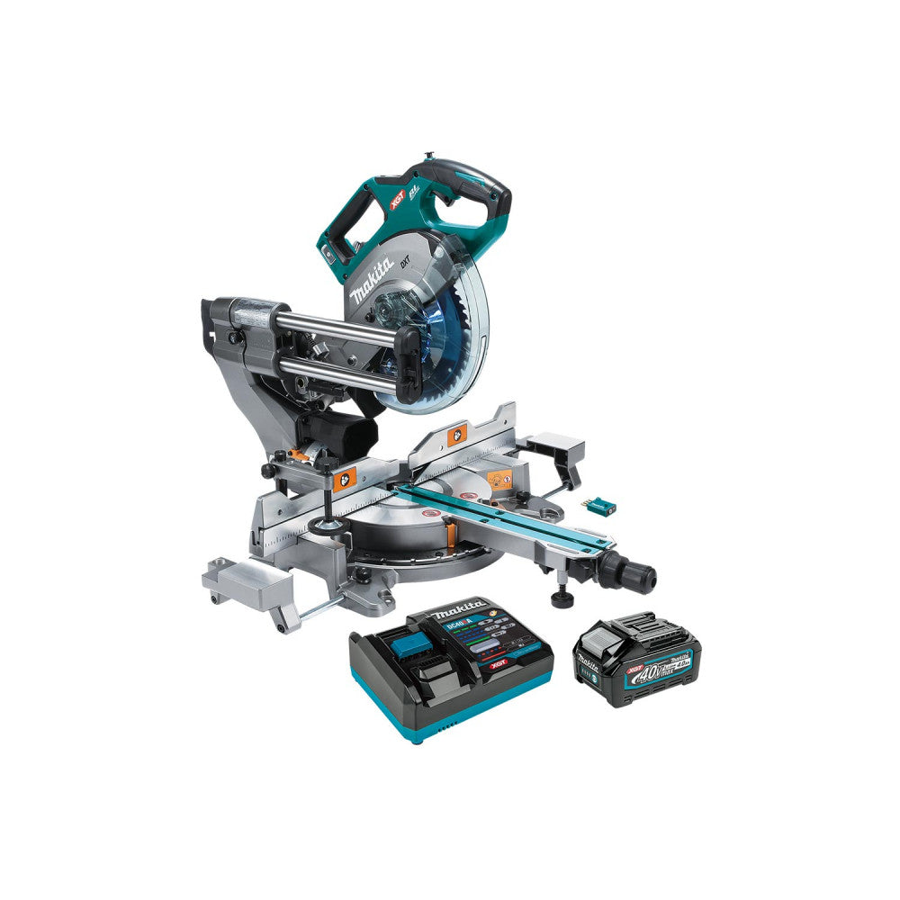 Makita 40Vmax XGT Brushless 216mm (8-1/2") Slide Compound Mitre Saw - LS002GM101