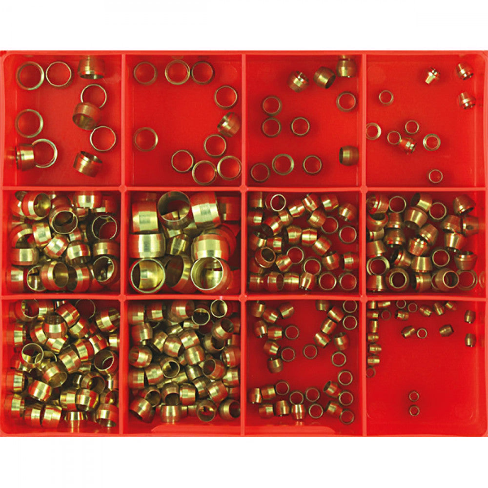 330Pc Brass Olive Assortment