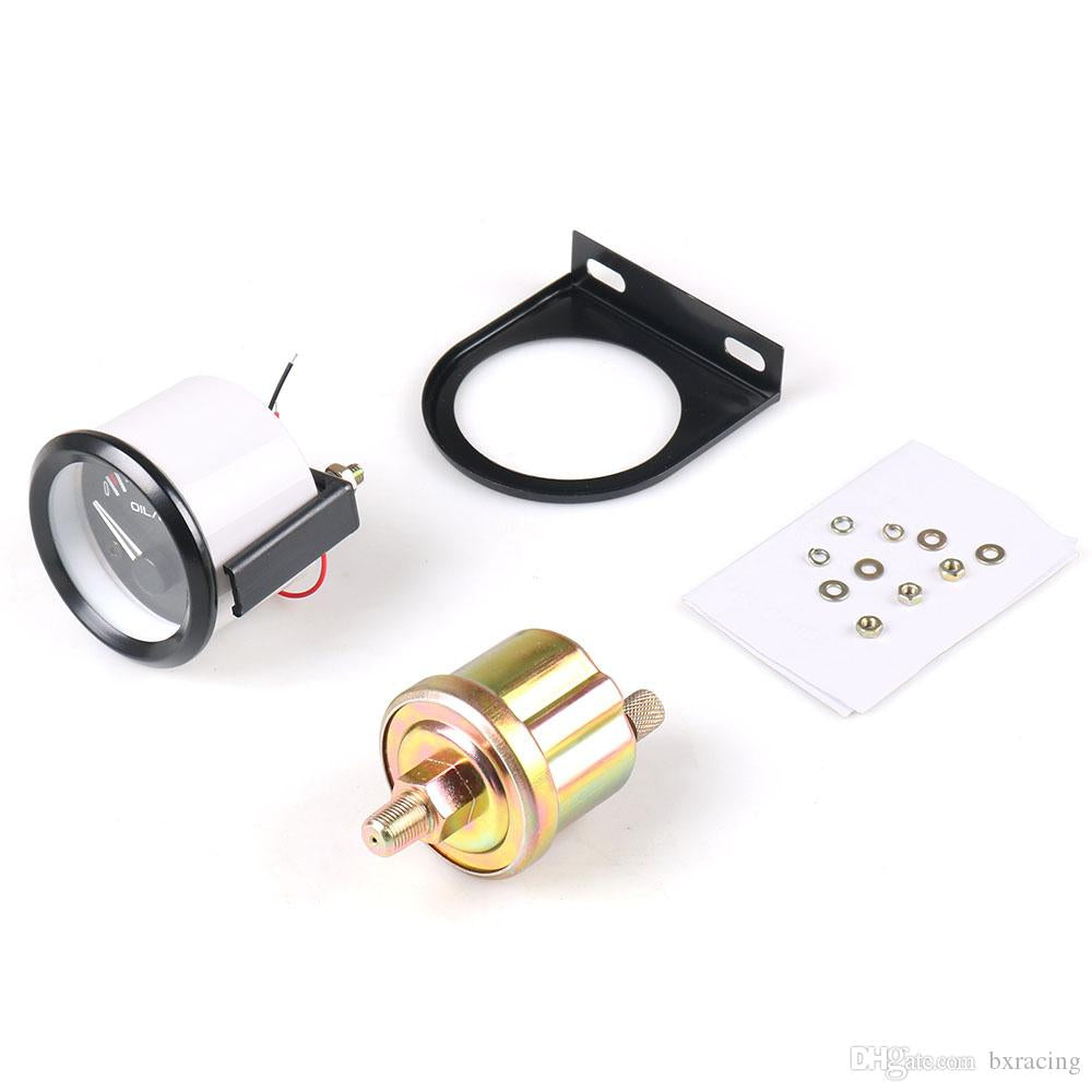 Autotech Gauge Oil Pressure Mini Mechanical Each #AUTTG1