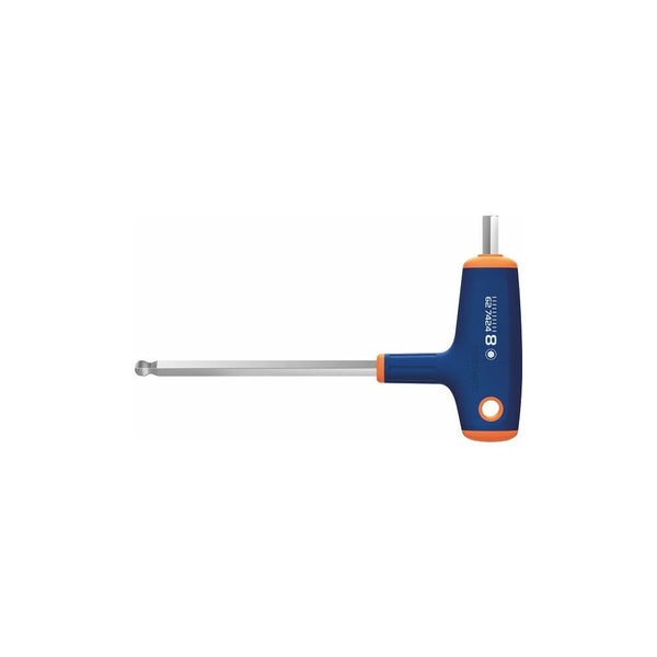 Hex Screwdriver T Handle - 8mm With Ball Point