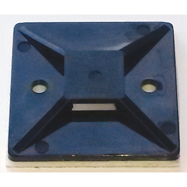 Isl 40X40mm Cable Tie Mounting Base - Black - 100P