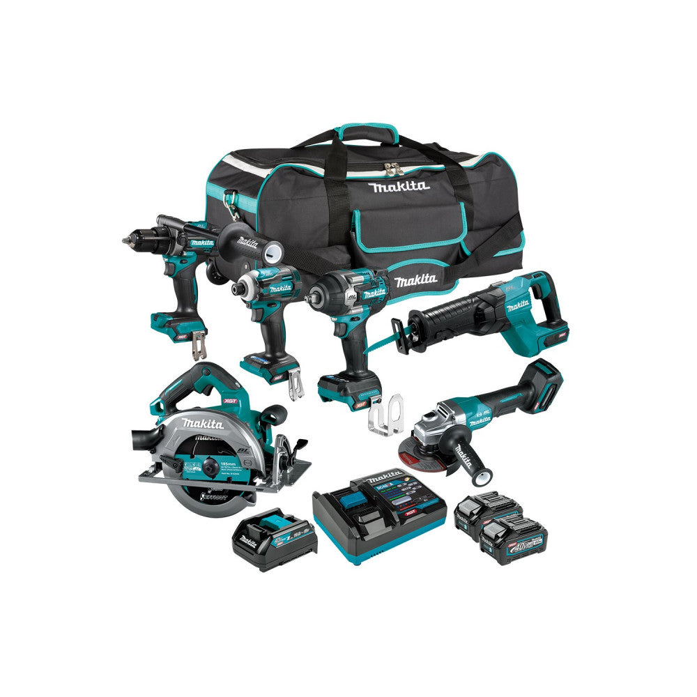 Makita 40Vmax XGT Brushless 6-Piece Combo Kit