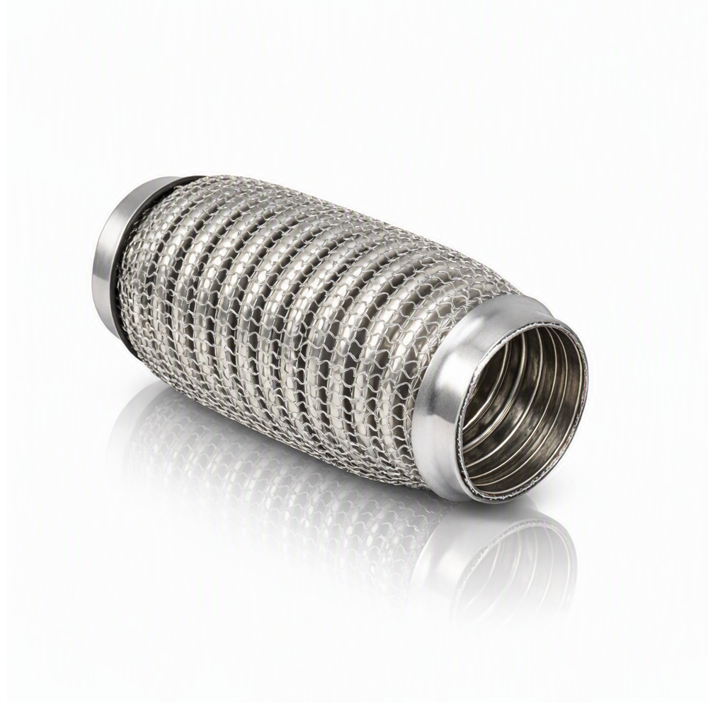 Stainless Steel Exhaust Flexi Joint – 2.0" OD x 6.0" Length