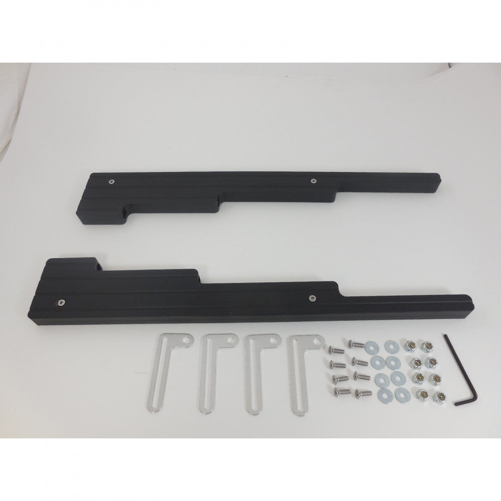 RPC BLACK WIRE LOOMS BALL MILLED 9.5mm ALUMINUM #6038BK