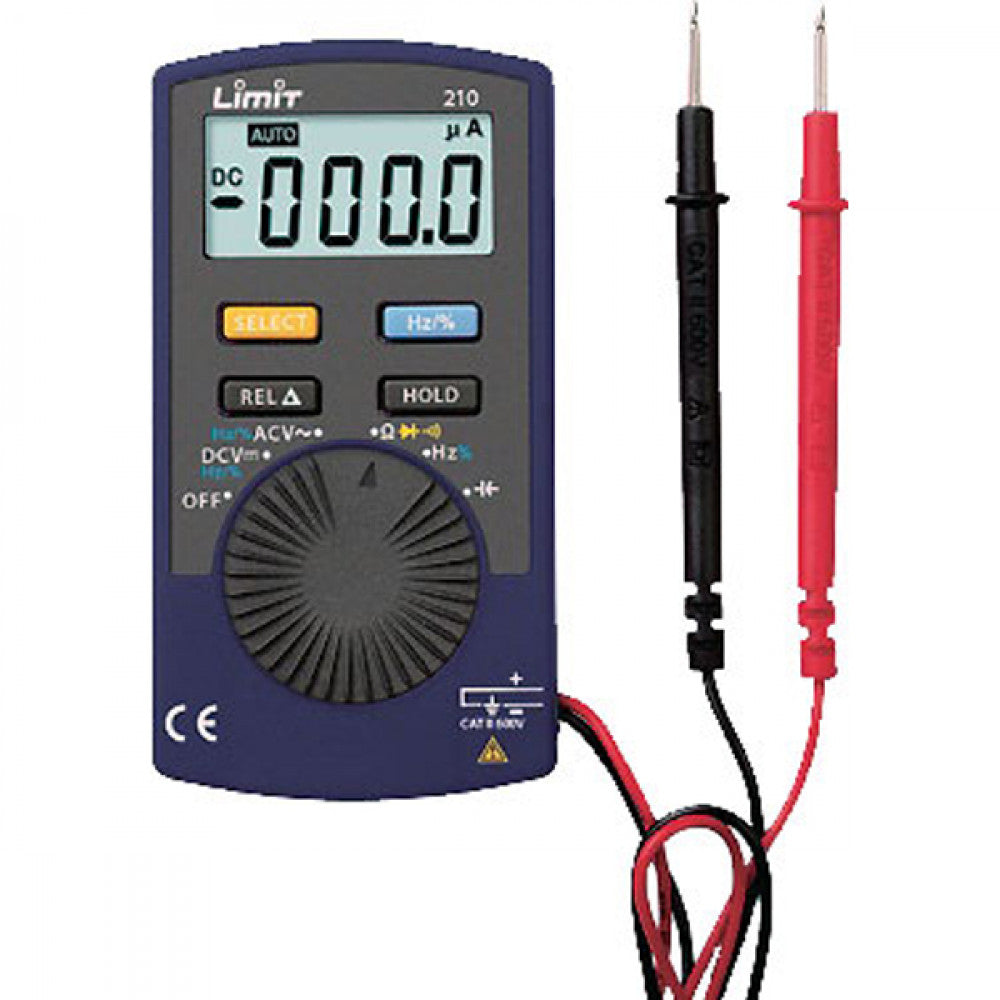 Limit Pocket Multimeter 210 (Cat Ii 600V)