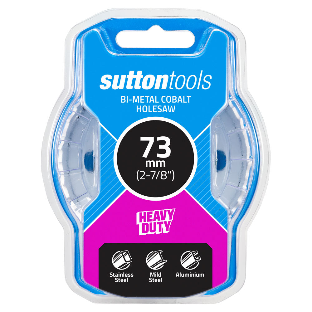 73mm Sutton Tools Bi-Metal Cobalt Holesaw