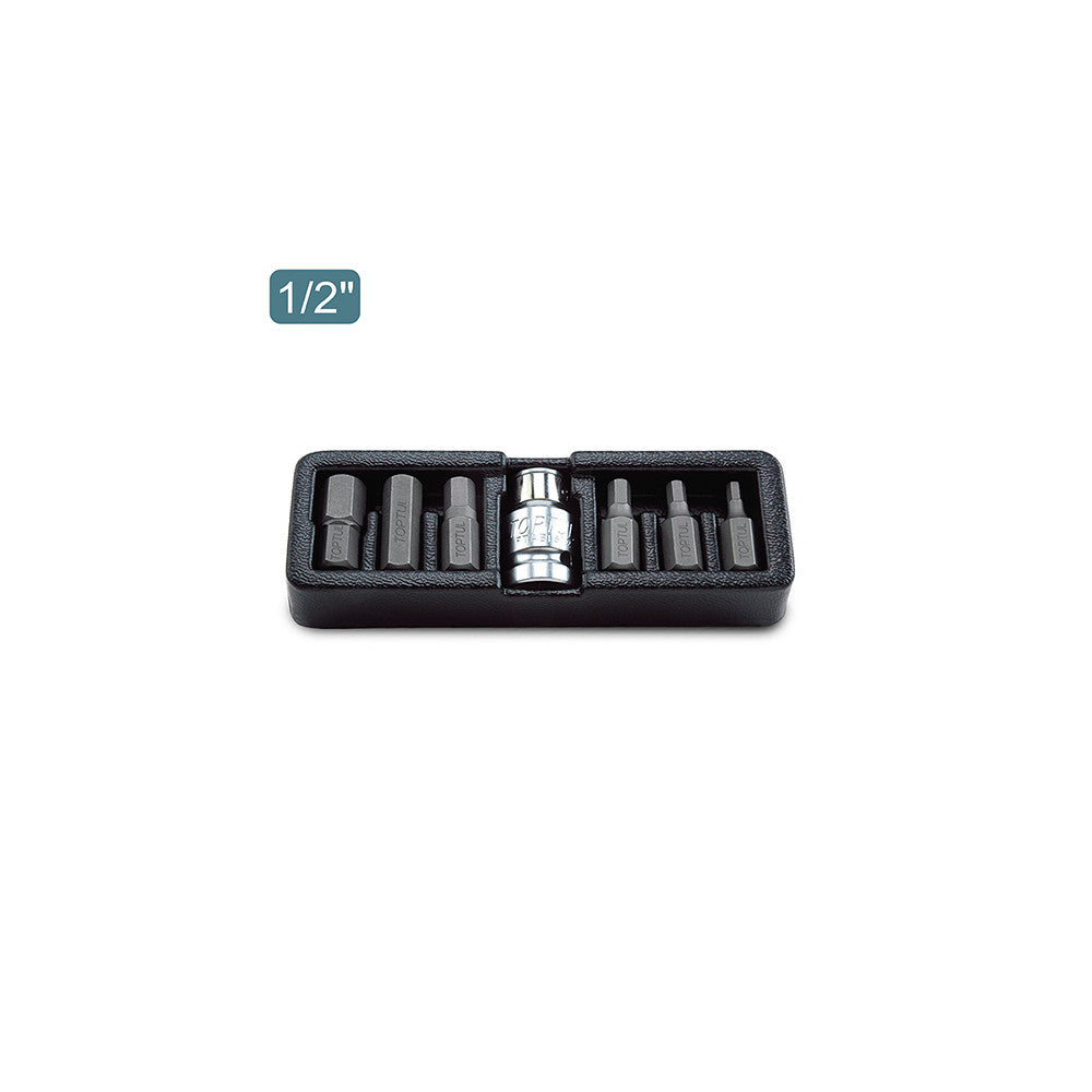 Toptul Screwdriver Bit Set 7pc 4 > 12mm