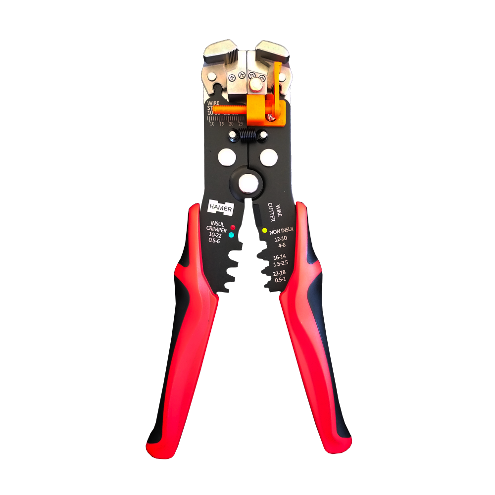 Hamer Tools Wire Stripper Self Adjusting Self Adjusting, Heavy Duty