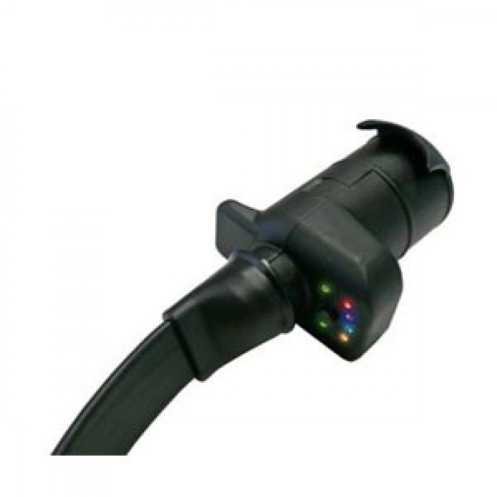 KT 1.5M PRE-WIRED LED 7-PIN ROUND TRAILER SOCKET