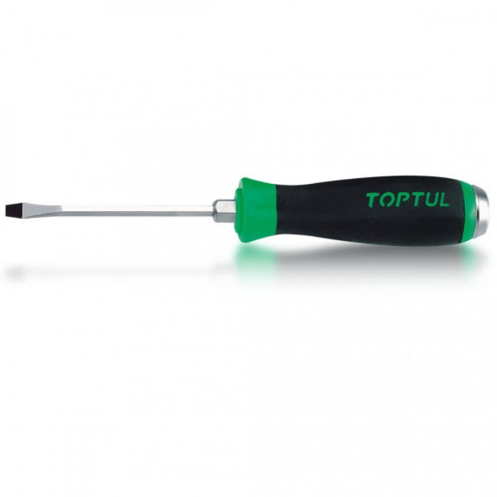 Toptul Screwdriver Go-Thru Impact Flat 10x200mm Toptul FAGB1020