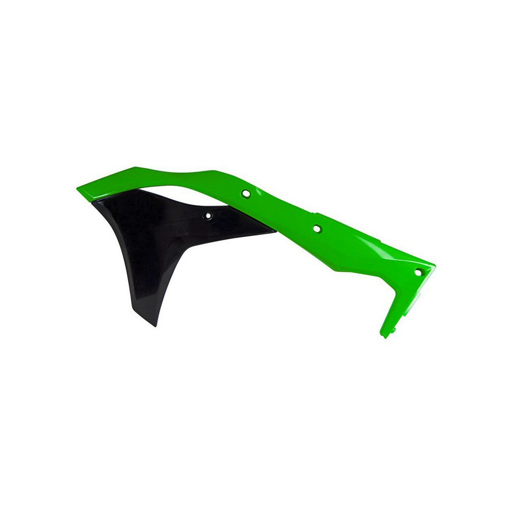 Radiator Shrouds Rtech Kawasaki Kx250F 17-20 Green Black