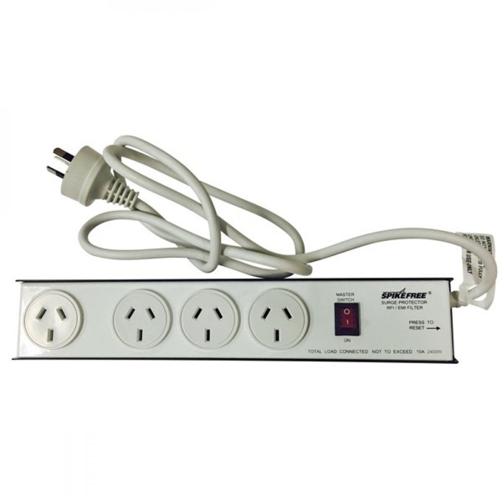 4 Way Outlet Metal Cased Multi Box