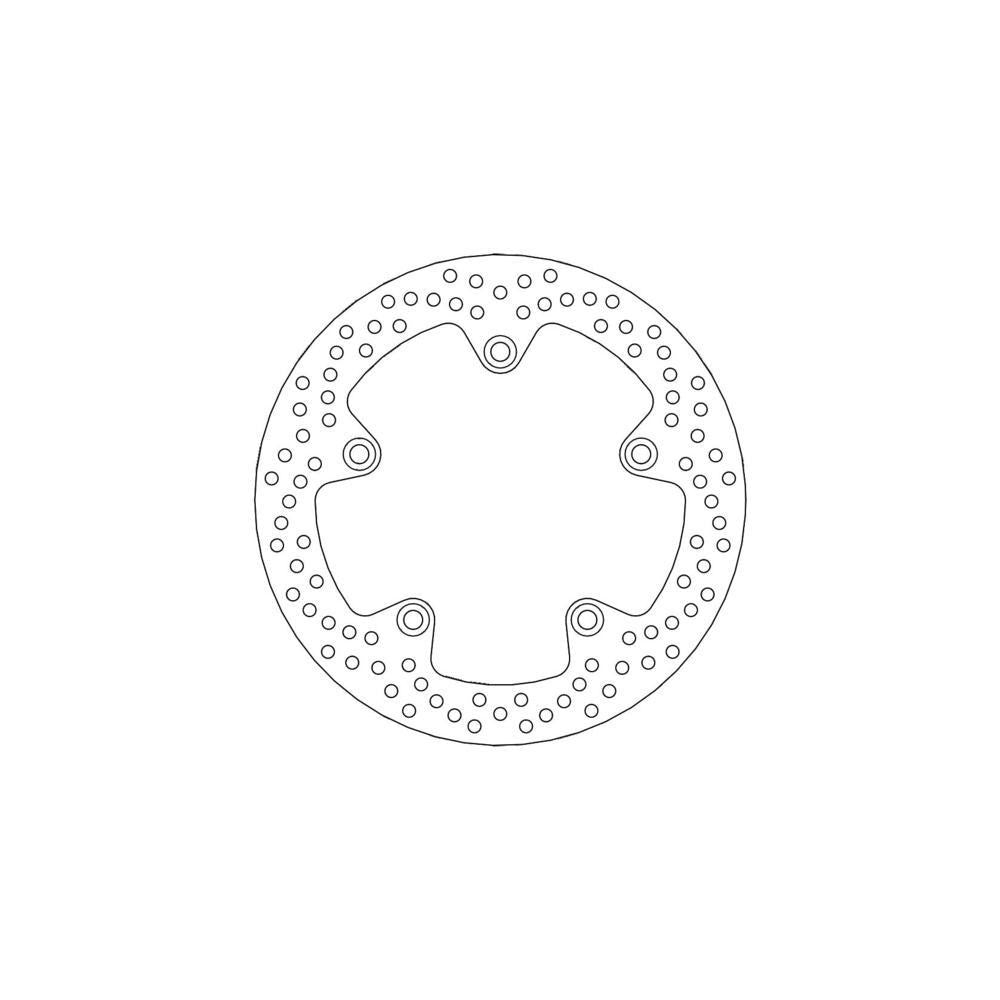 Brake Disc Rear Moto Master Halo Husqvarn 900 12-13 Bmw Hp2 1200 07-10 K1200R 04