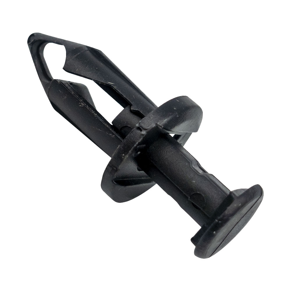 Gti Push Rivet Matte Black 15mm x 24.5mm, 9mm Hole (30 Pack)