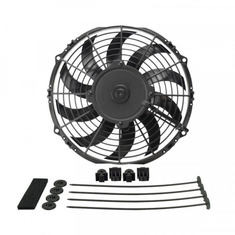 Derale 14" HO Curved Blade Electric Puller Fan