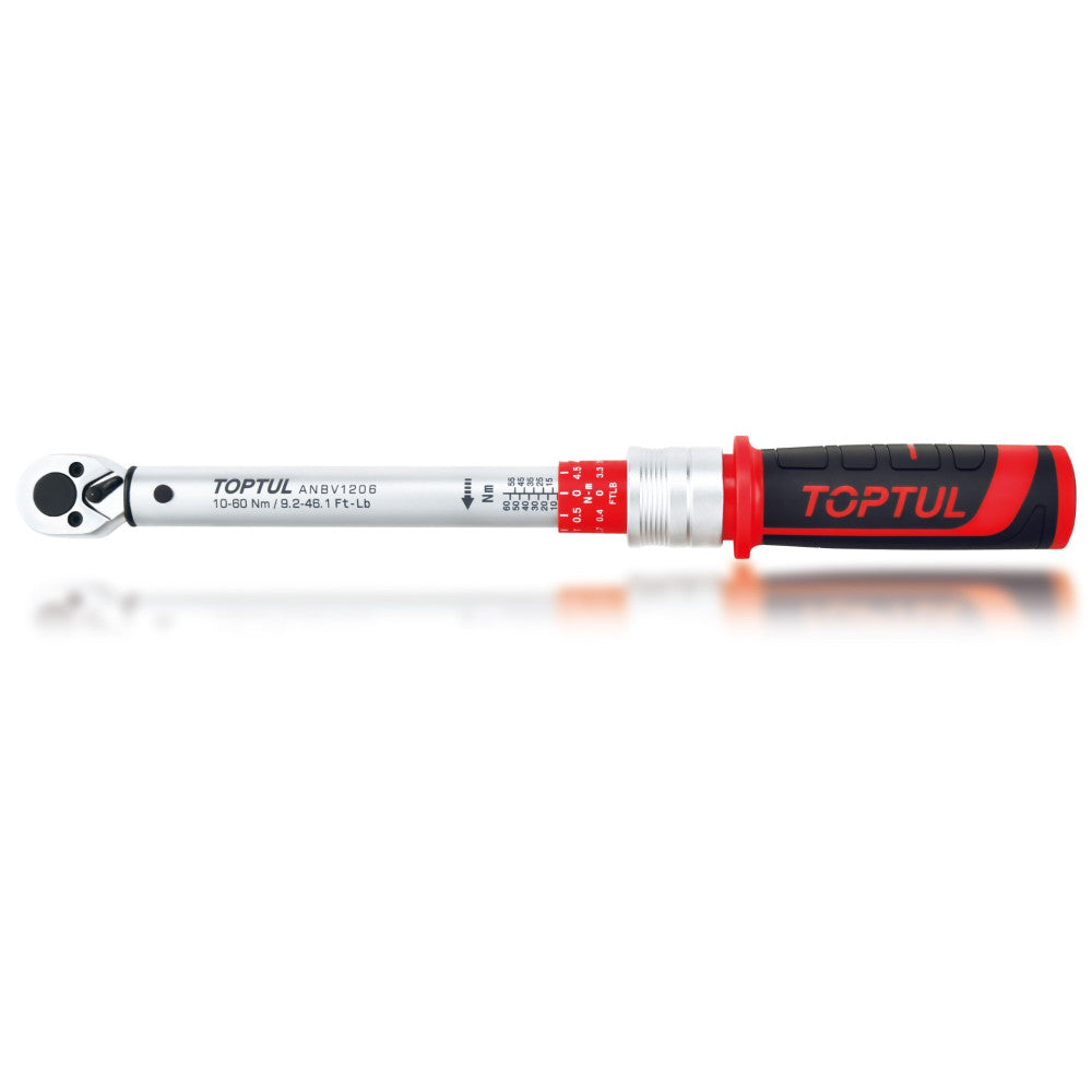 Toptul Torque Wrench 3/8"Dr 10-60Nm