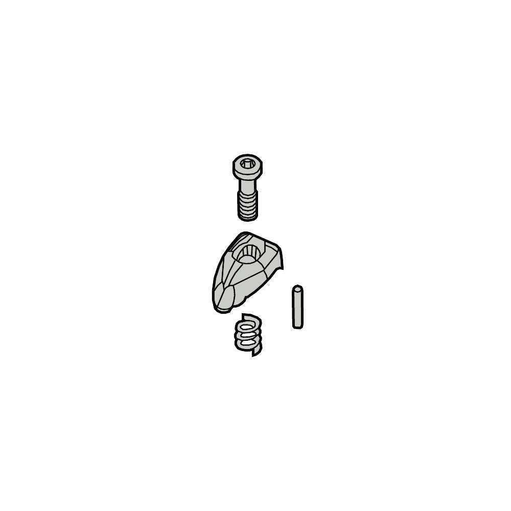 CD12-S12 Clamp Kit Includes Clamp, Screw, Pin & Spring