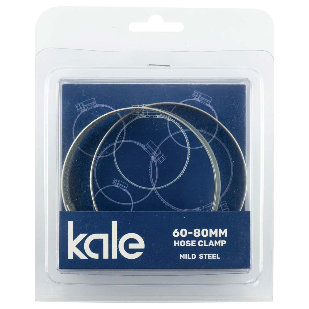 Kale Wd12 60-80mm W1-R (2 Pack) - Mild Steel Zinc