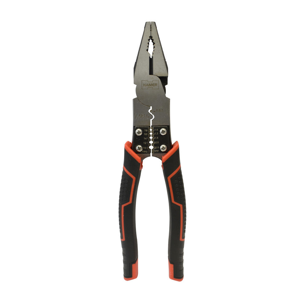 Hamer Tools Universal Pliers 8' With Cable Termination Jaws
