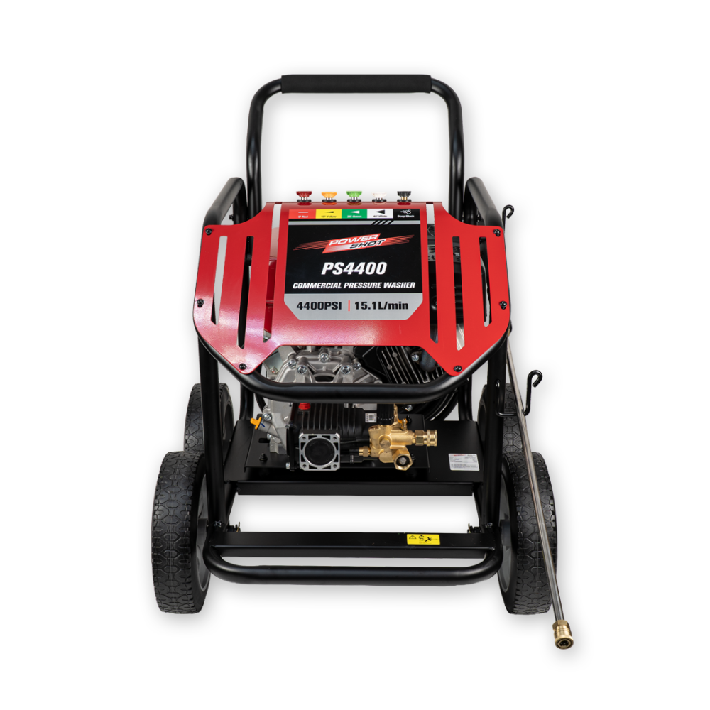 Powershot PS4400 Petrol Waterblaster 4400psi 15.1 L/min W/ AR Triplex Pump