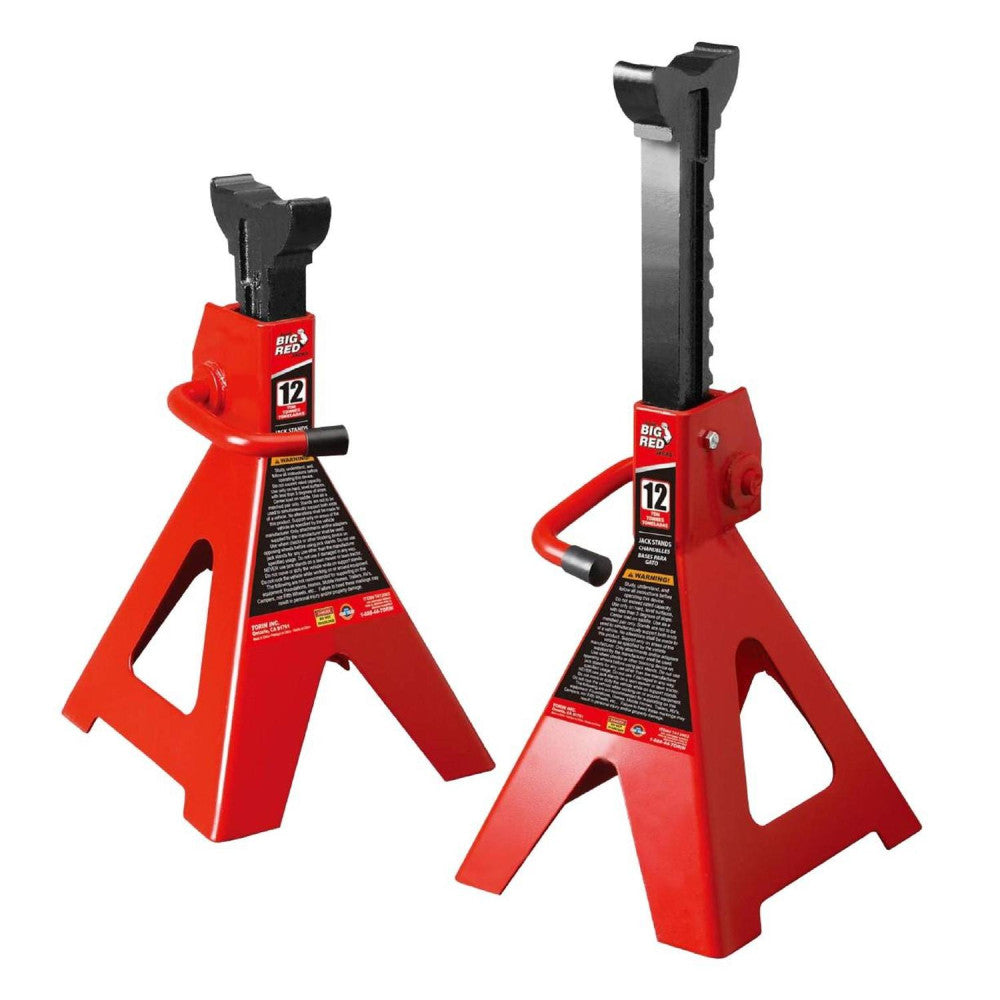 Torin - Big Red Axle Stand (1 Pair) - 12 Ton