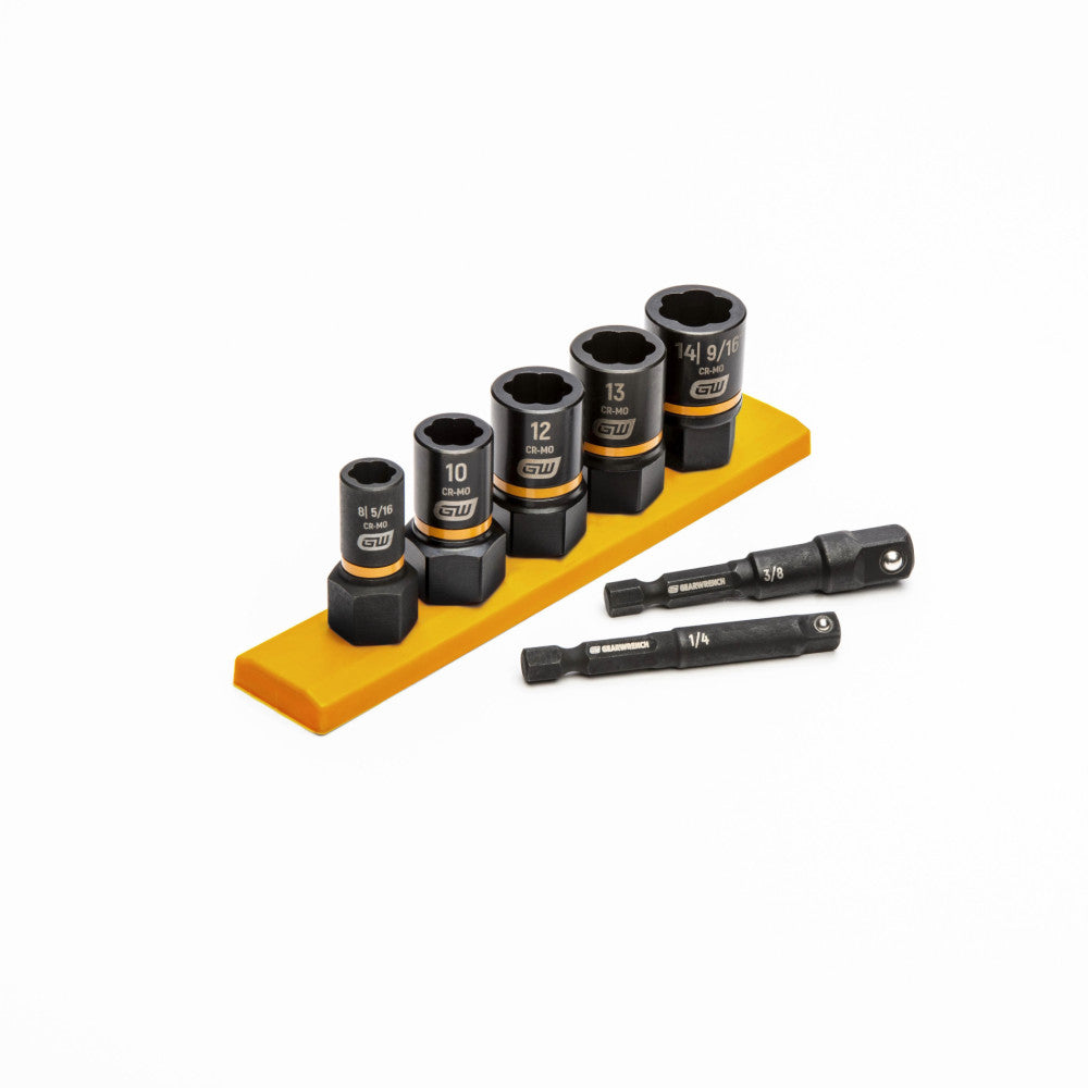 GEARWRENCH 7Pc Metric Bolt Biter™ Set W/ Adaptors