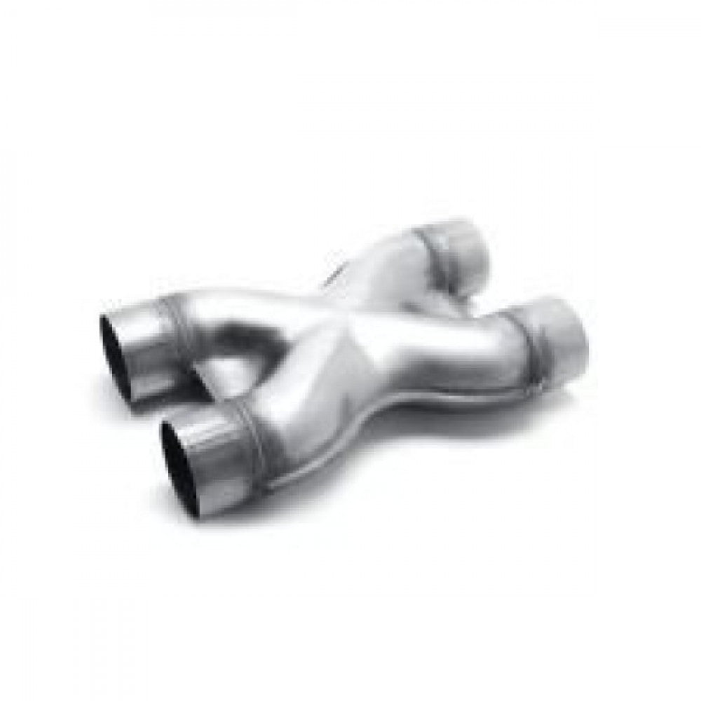 AFTERBURNER Flowsound Universal Aluminium X-Pipe 2.5 Inch#AB2525