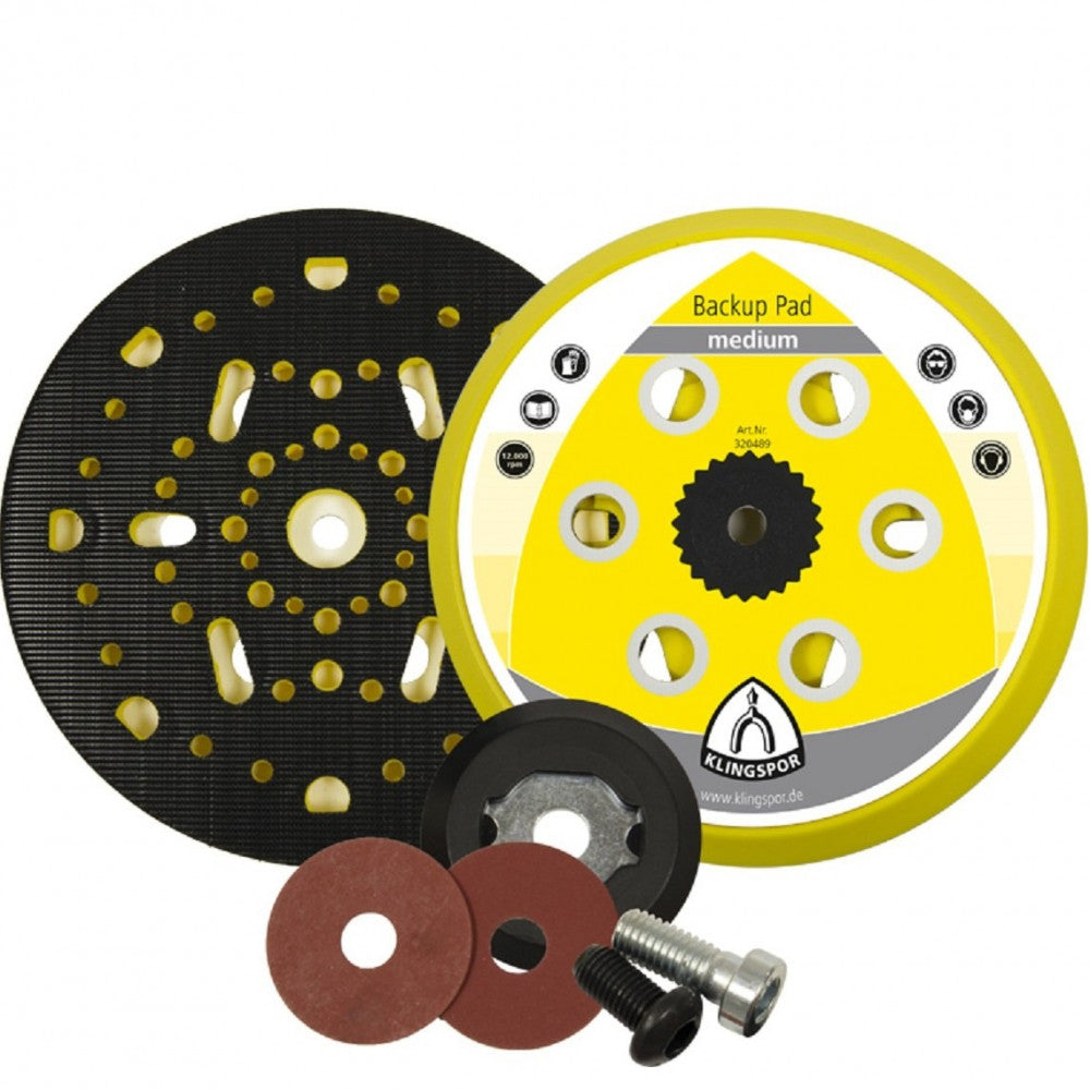 Klingspor HST 555 Backing Pad Self Fastening Multi Hole