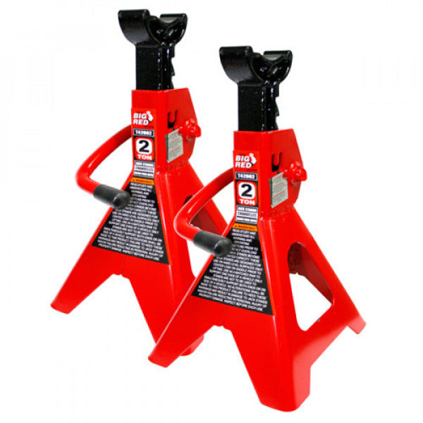 Torin Big Red Axle Stand (1 Pair) 2 Ton