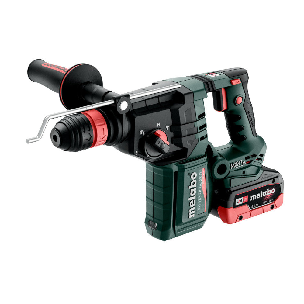 Metabo 18V 28mm Brushless Rotary Hammer Drill - KH18LTXBL28Q
